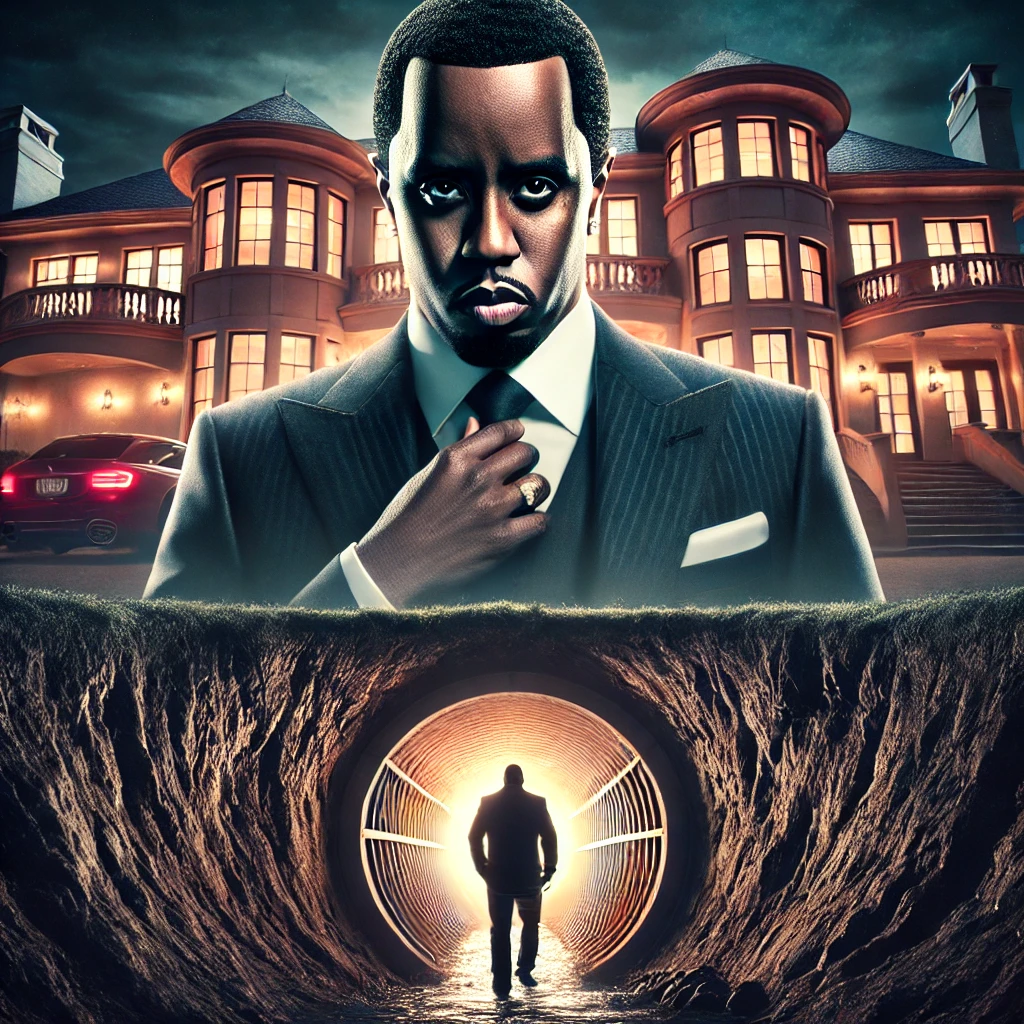 p. diddy em seu tunel