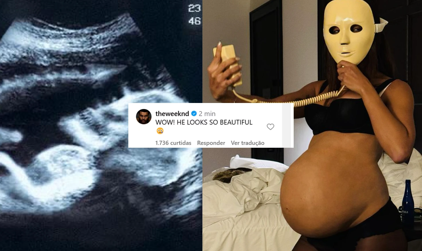 Anitta e The Weeknd surpreendem ao postar fotos do “Bebê São Paulo” nas redes sociais