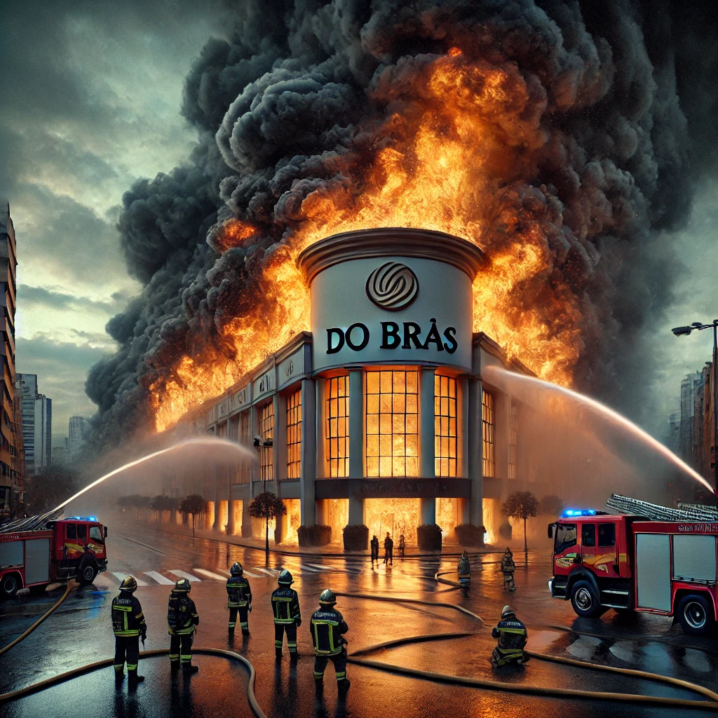 Incêndio no Shopping do Brás? Tumulto em São Paulo