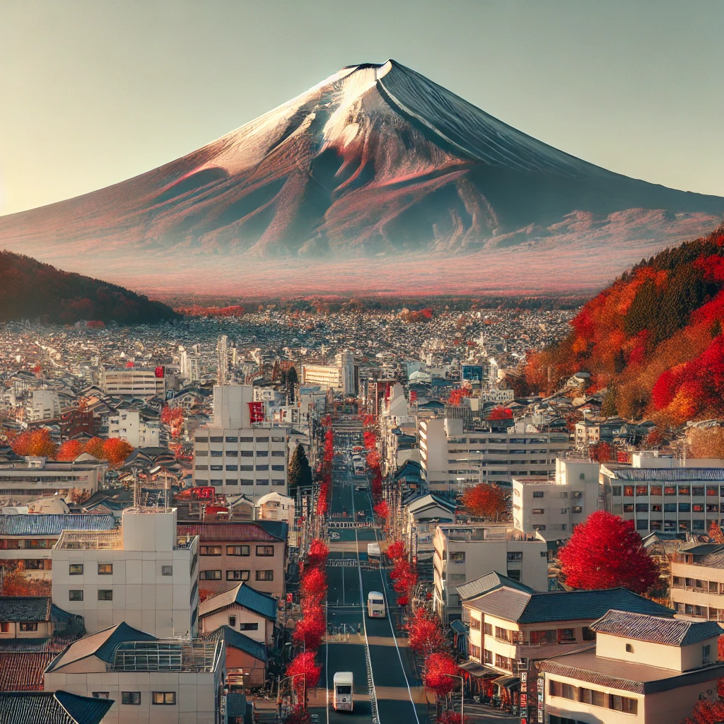 Monte Fuji sem neve no final de outubro pela primeira vez em 130 anos