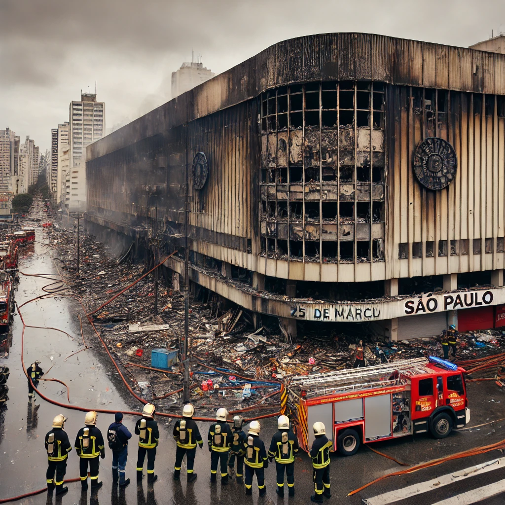 Por Que o Shopping da 25 de Março em São Paulo Pegou Fogo?