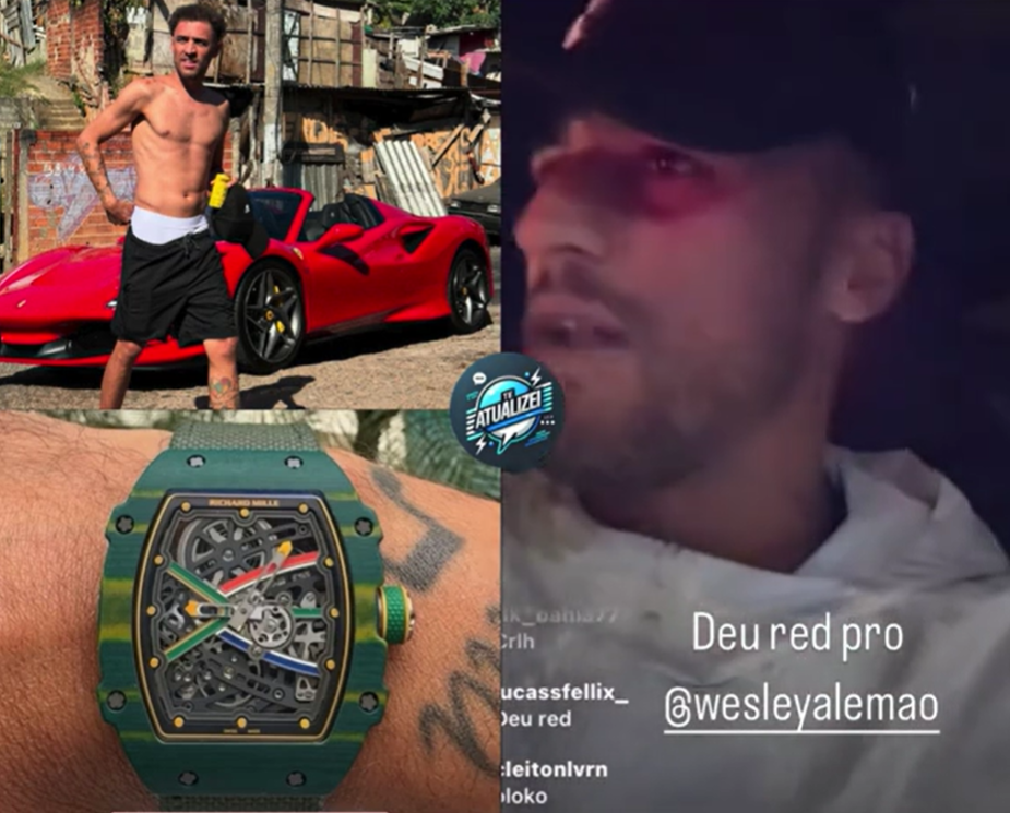 Influenciador Weslley Alemão é Assaltado ao Vivo Durante Live no Carro