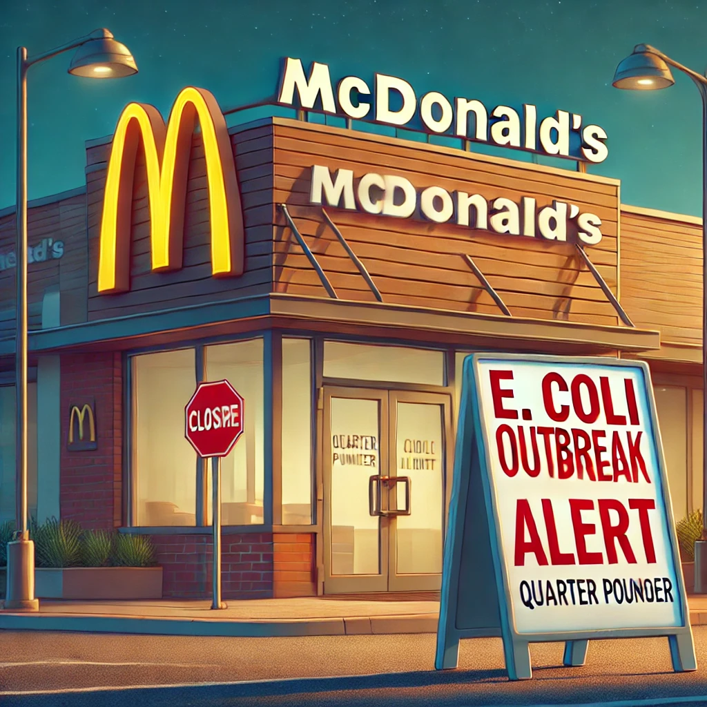 image-1314 Surto de E. coli no McDonald's: Deixa 49 Doentes nos EUA!