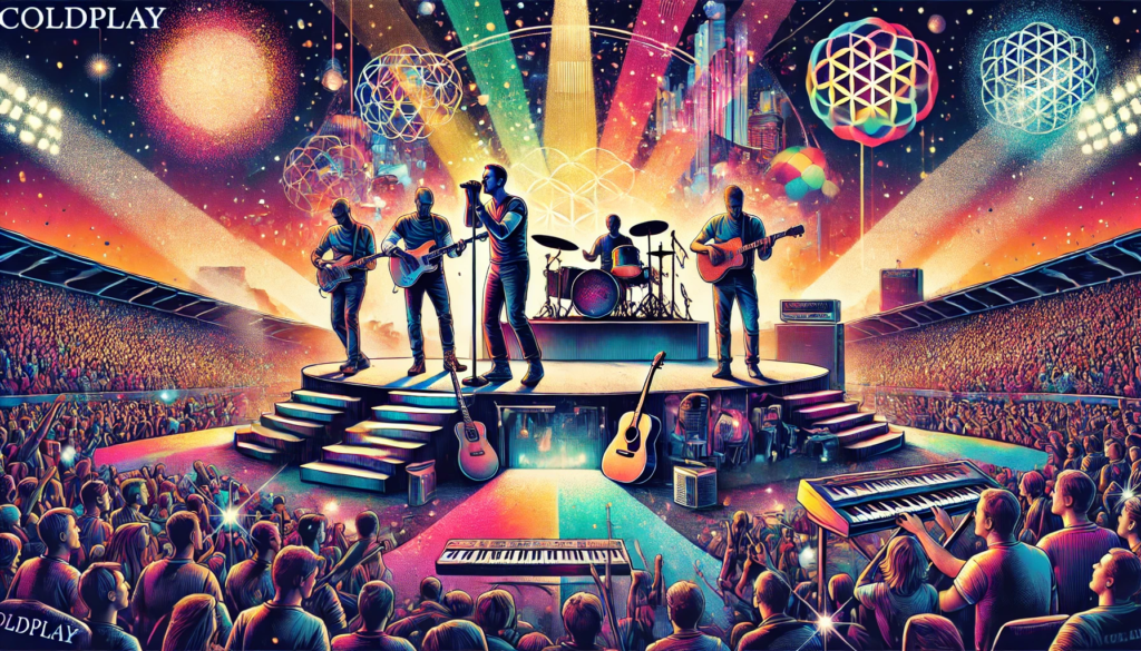 image-505-1024x585 A Ascensão Brilhante do Coldplay: Da Timidez ao Ícone Pop!