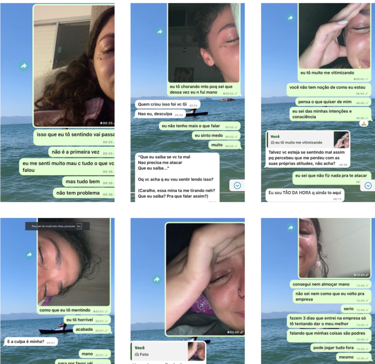 Prints da Conversa de Giovanna e seu Ex Tóxico: Viral TikTok