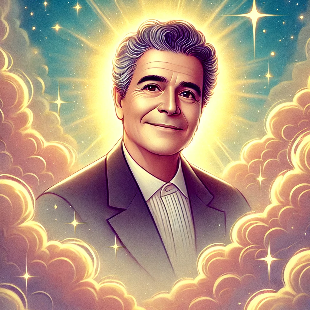 Cid moreira morando no céu