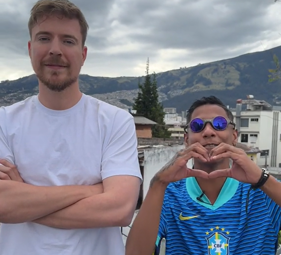 MrBeast e MC Menor JP Juntos: O Vídeo Viral que Tomou o TikTok